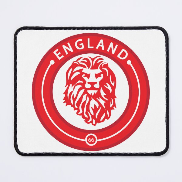 Item preview, England supporters’ badge in red designed and sold by KoandZo.
