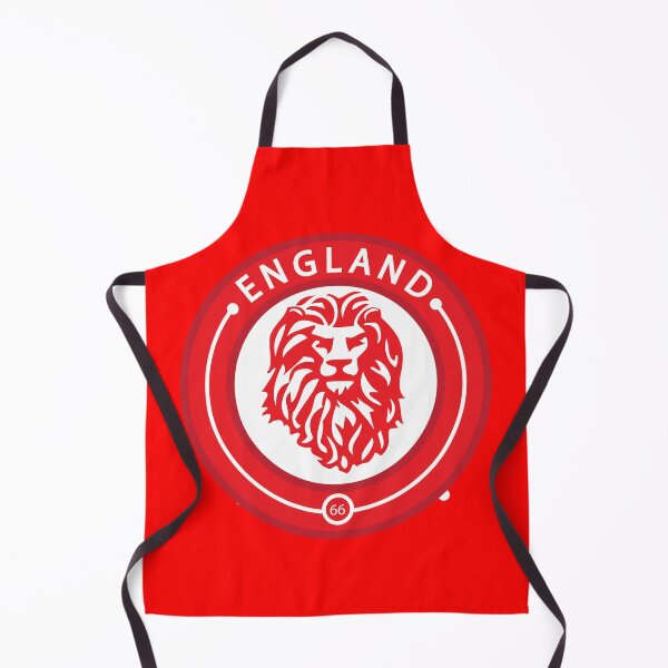 Item preview, England supporters’ badge in red designed and sold by KoandZo.