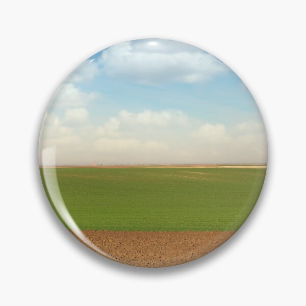 Item preview, Plowed and green wheat field landscapes designed and sold by goceris.