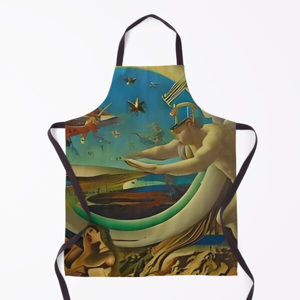 Item preview, Surrealist painting like digital art of a futuristic scene, angel, sun, stars, and planes designed and sold by Ataraxia Apparel.