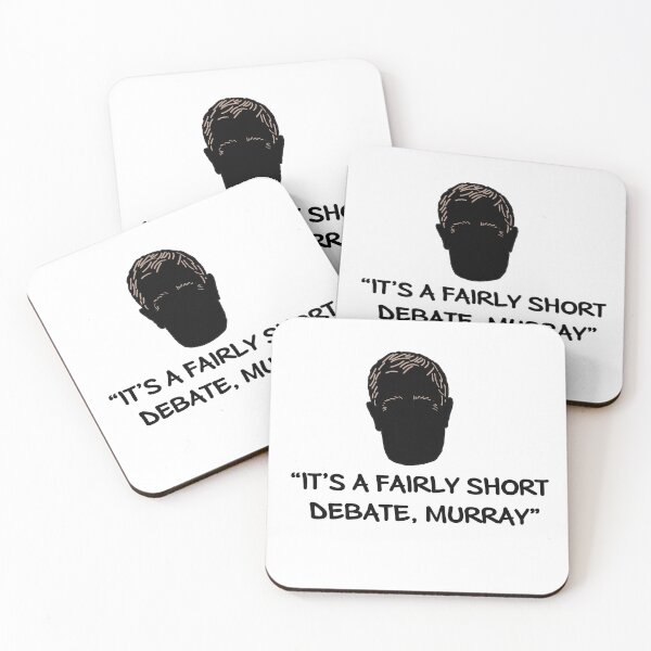 Item preview, It’s a fairly short debate, Murray. F1 sayings  designed and sold by The Smart Line.