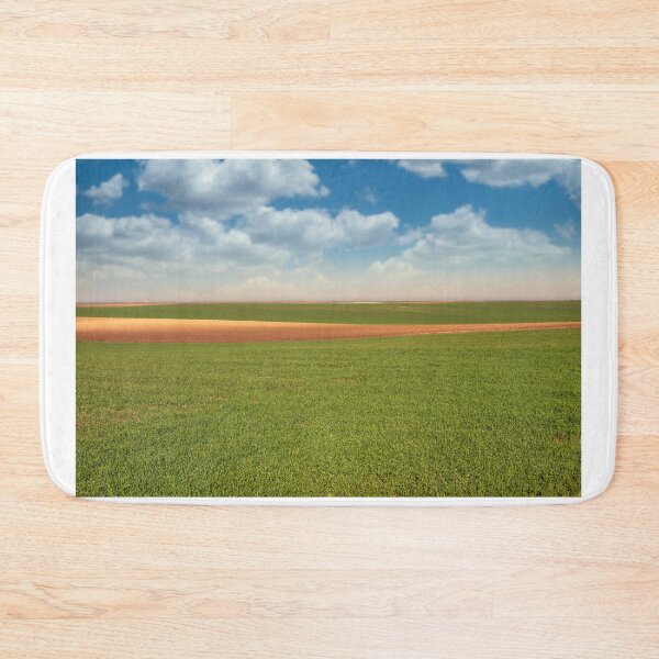 Item preview, Young green wheat field agriculture designed and sold by goceris.