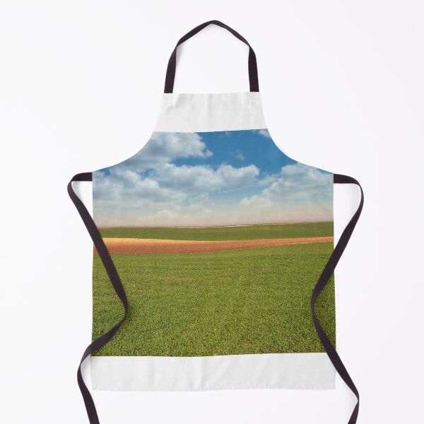 Item preview, Young green wheat field agriculture designed and sold by goceris.