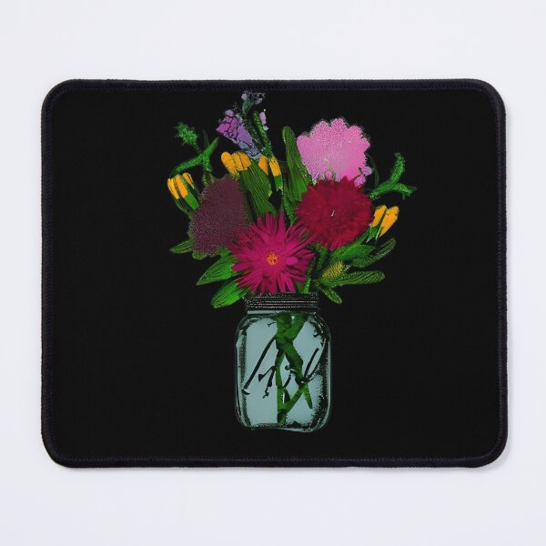 Item preview, Flowers in Mason Jar artwork designed and sold by gramizzia.