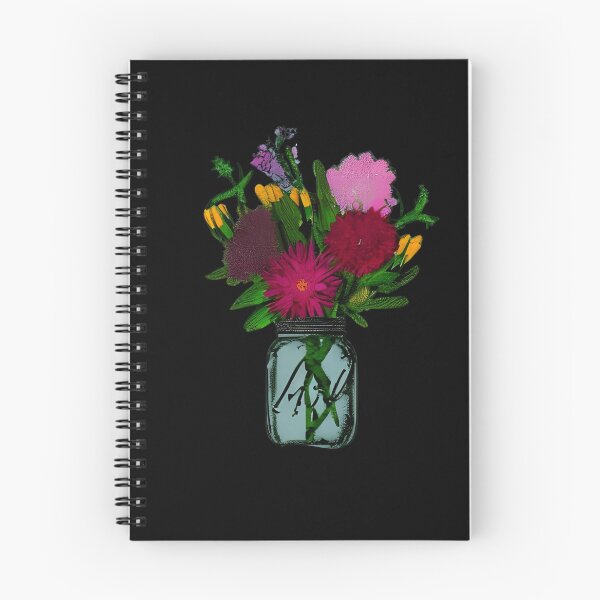 Item preview, Flowers in Mason Jar artwork designed and sold by gramizzia.