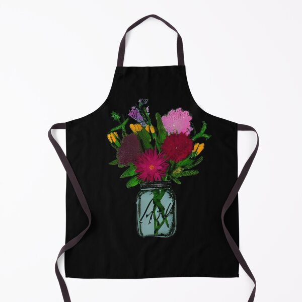 Item preview, Flowers in Mason Jar artwork designed and sold by gramizzia.