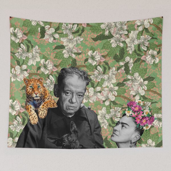 Item preview, Frida Kahlo Jaguar Diego Rivera designed and sold by Muycote.