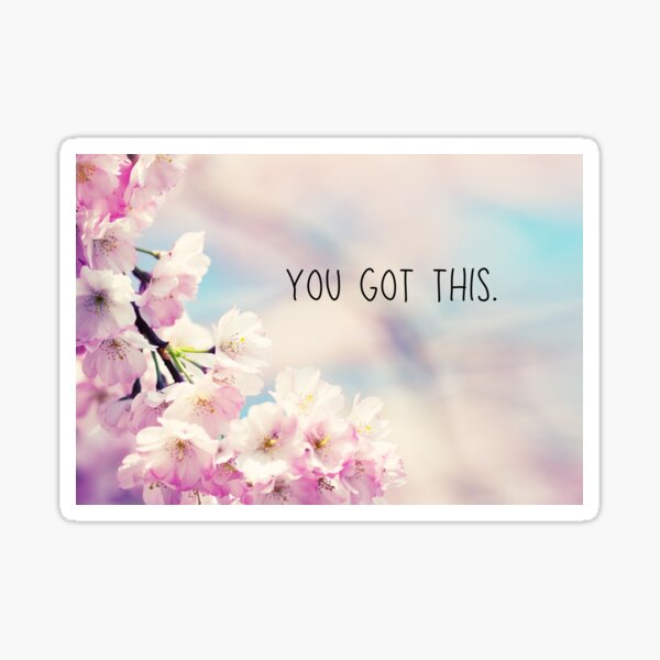 You got this Sticker