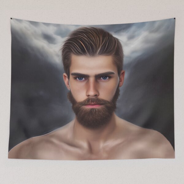 Item preview, Portrait of a Young Man - Matthew  designed and sold by LthrDaddyBear.
