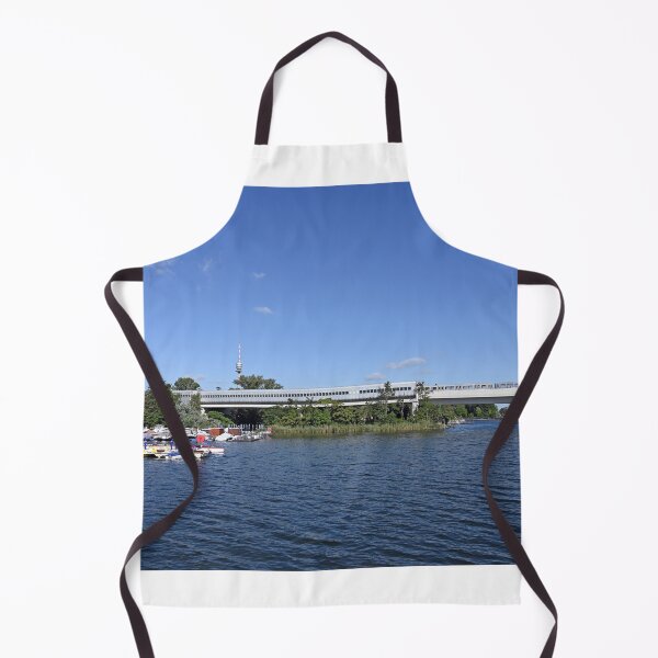 Item preview, Subway and Donauturm in Vienna cityscape designed and sold by goceris.
