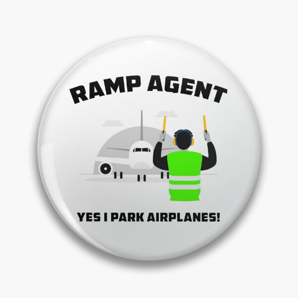 Item preview, Ramp Agent Marshalling Airplane designed and sold by Ikaroots.
