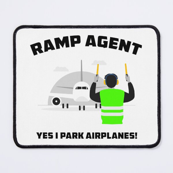 Item preview, Ramp Agent Marshalling Airplane designed and sold by Ikaroots.