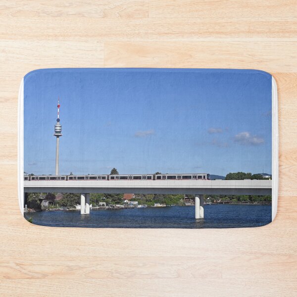 Item preview, Subway and Donauturm Vienna cityscape designed and sold by goceris.