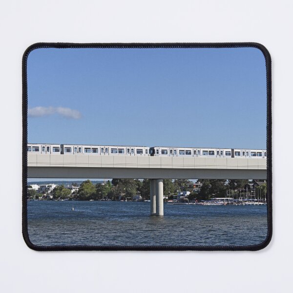 Item preview, Subway crosses the bridge over the Danube in Vienna designed and sold by goceris.