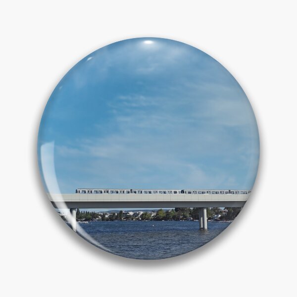 Item preview, Subway U2 crosses the bridge over the Danube in Vienna  designed and sold by goceris.