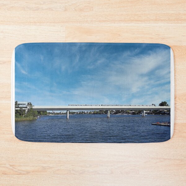 Item preview, Subway U2 crosses the bridge over the Danube in Vienna  designed and sold by goceris.