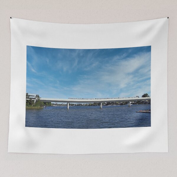 Item preview, Subway U2 crosses the bridge over the Danube in Vienna  designed and sold by goceris.