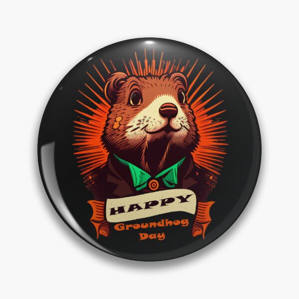 Item preview, Awesome and Funny Happy Groundhog Day designed and sold by Pyro-Store.