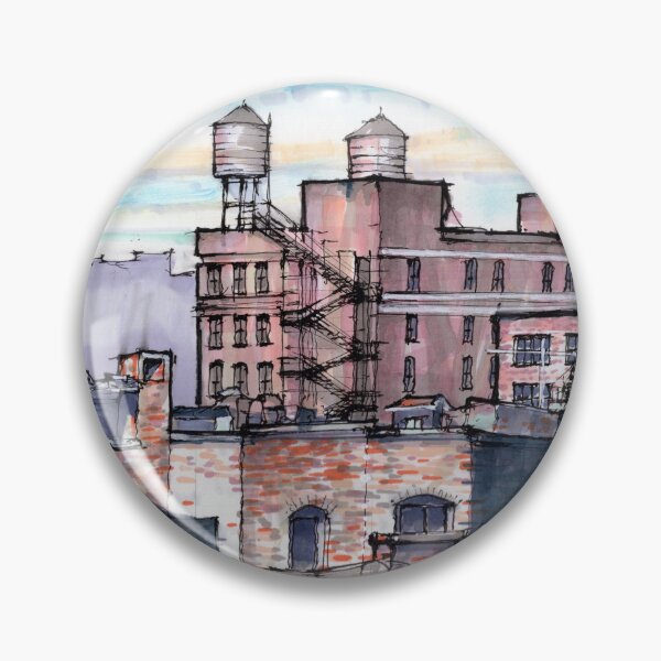 Item preview, Manhatten Roofscape designed and sold by Gregg Brown.