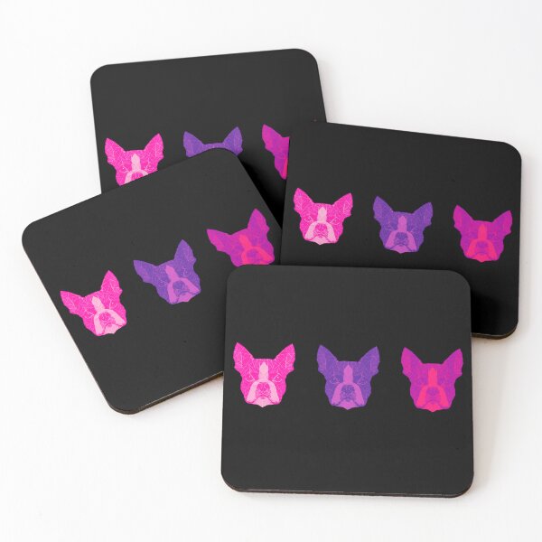Item preview, Boston Terrier Geometric Neon designed and sold by The-Vault.