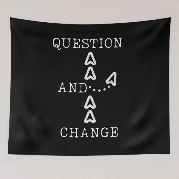 Item preview, Question and change. designed and sold by ConradoBullhead.
