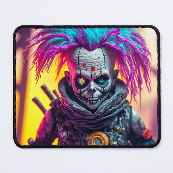 Item preview, Clown Clowns-Miniature Cyberpunk Clown designed and sold by letsgetinspired.
