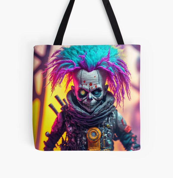 Item preview, Clown Clowns-Miniature Cyberpunk Clown designed and sold by letsgetinspired.