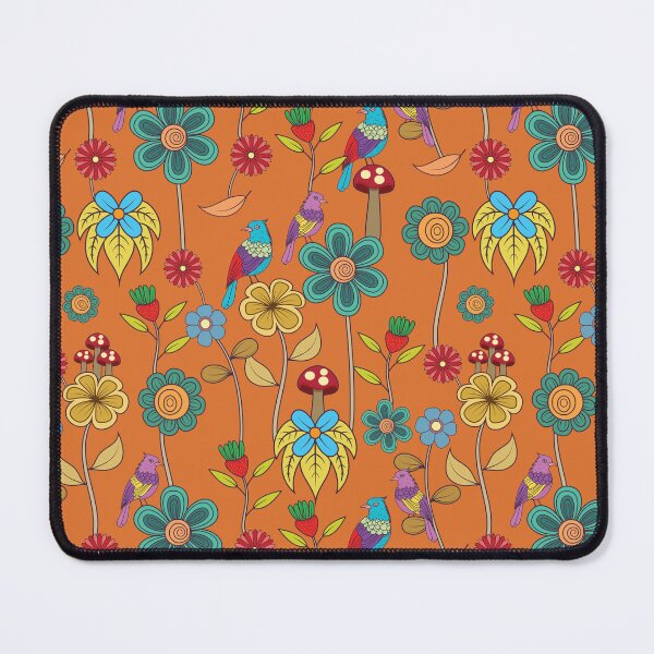 Item preview, Fantasy Flower And Birds Pattern Colorful designed and sold by facegm.