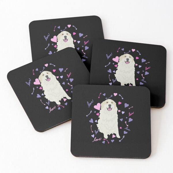 Item preview, Badger Markings Great Pyrenees Valentines Day  designed and sold by KantstandyaC.