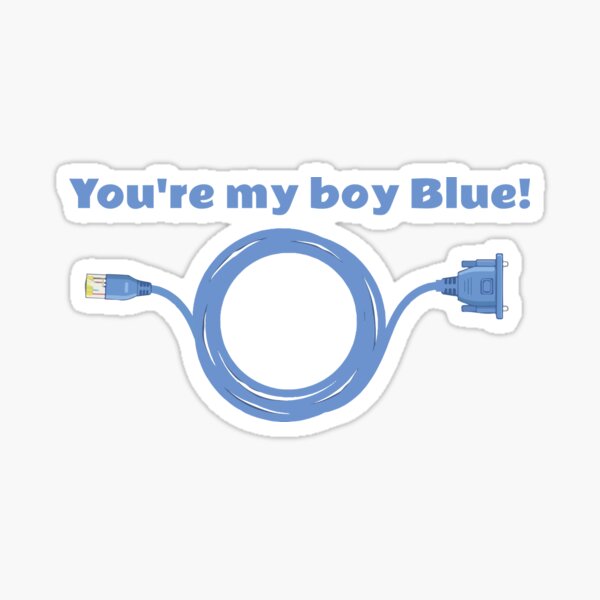 Item preview, You're My Boy Blue Console Cable designed and sold by \\ PacketSwag  //.