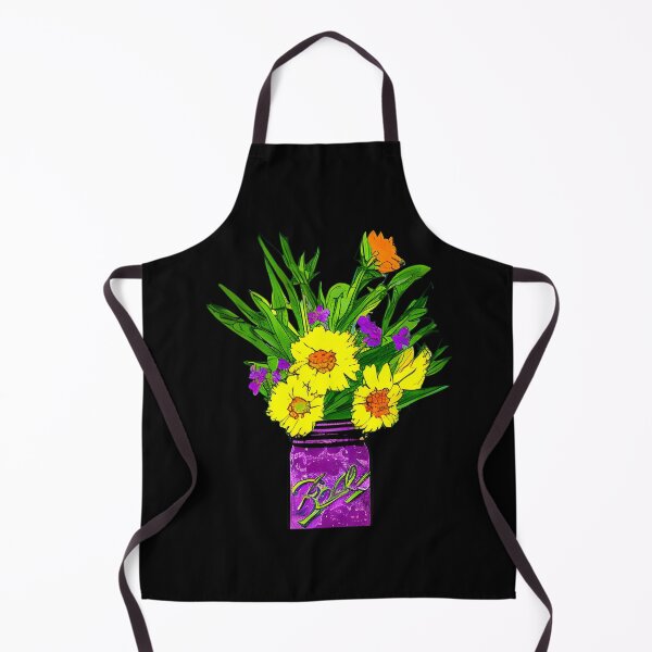 Item preview, Flowers in Mason Jar artwork designed and sold by gramizzia.