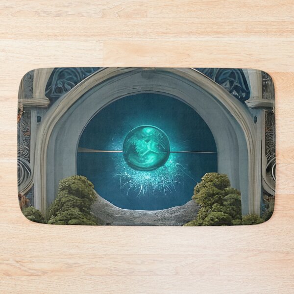 Item preview, Surrealist painting like digital art of the Monad of creation in the Garden of Eden designed and sold by Ataraxia  Apparel.