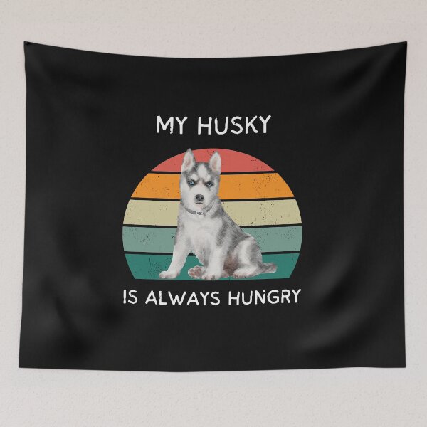 Artikelvorschau, Mein Husky hat immer Hunger entworfen und verkauft von Rachel July.