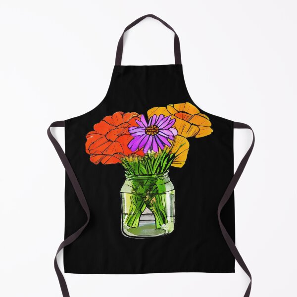 Item preview, Flowers in Mason Jar artwork designed and sold by gramizzia.