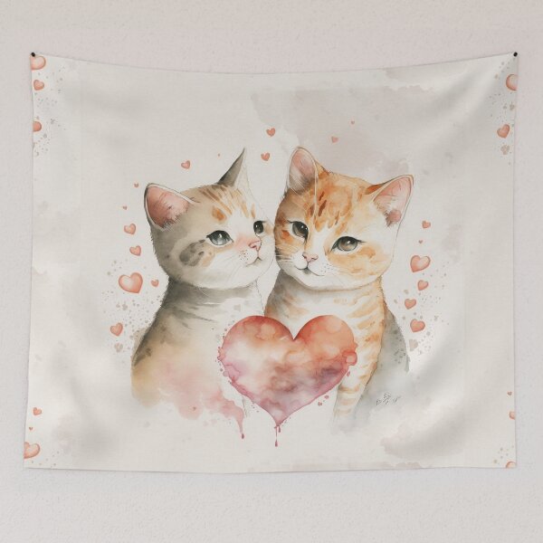 Item preview, Valentines Day CatLove designed and sold by artecomia.