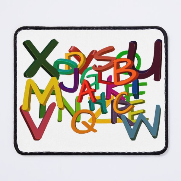 Item preview, Rainbow alphabetical letter designed and sold by Discoverartsy.