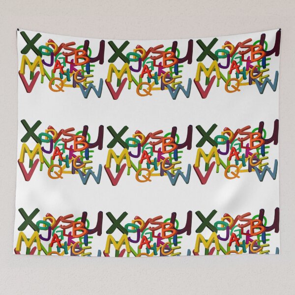 Item preview, Rainbow alphabetical letter designed and sold by Discoverartsy.
