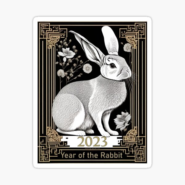 Item preview, Year of the Rabbit v2 designed and sold by ZinInfinite.