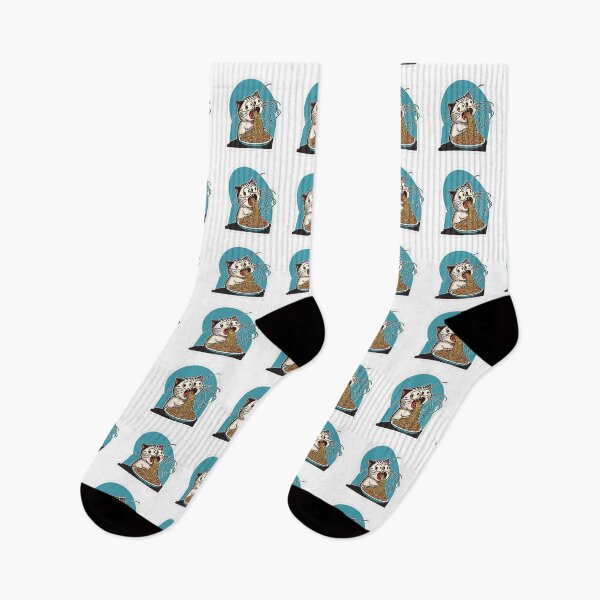 Item preview, Cat eating spaghetti meme designed and sold by ramith-concept.