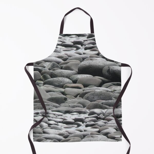 Item preview, Round Gray Stones on Beach designed and sold by CrossingTheG.