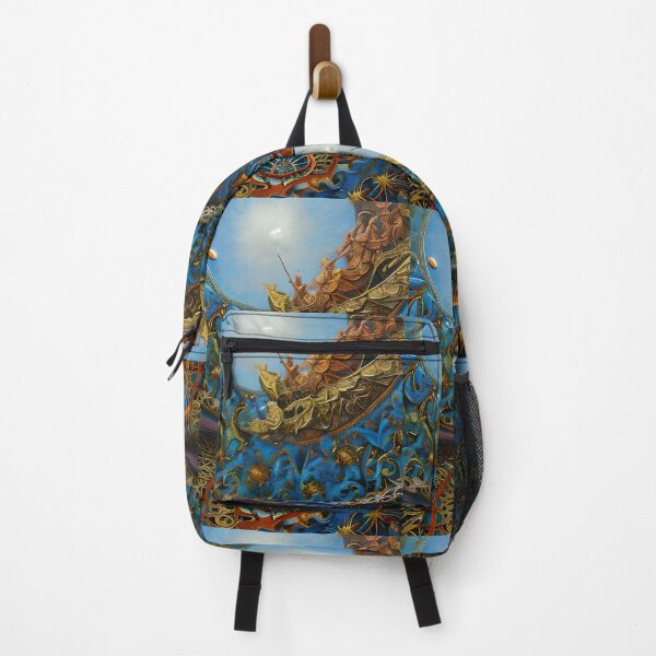 Item preview, Surrealist painting like digital art of the the principalities of the skies designed and sold by Ataraxia Apparel.