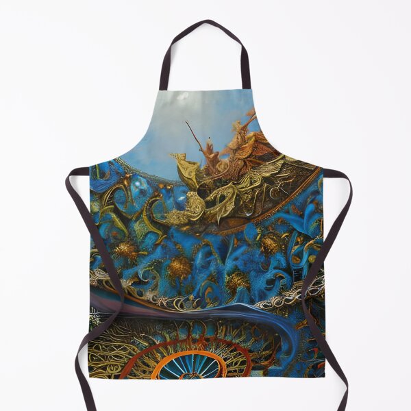 Item preview, Surrealist painting like digital art of the the principalities of the skies designed and sold by Ataraxia Apparel.