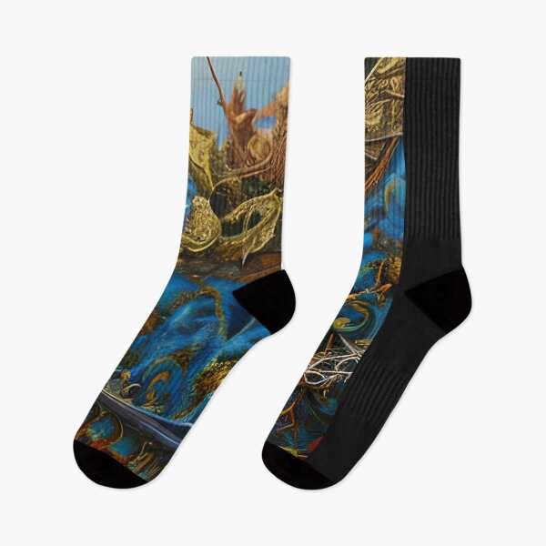 Item preview, Surrealist painting like digital art of the the principalities of the skies designed and sold by Ataraxia  Apparel.
