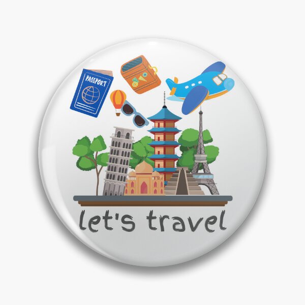 Item preview, Let's Travel designed and sold by Nonshape.