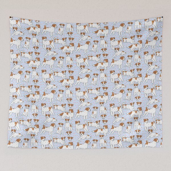 Item preview, Jack Russell Terrier cute illustration  designed and sold by Yarafantasyart.