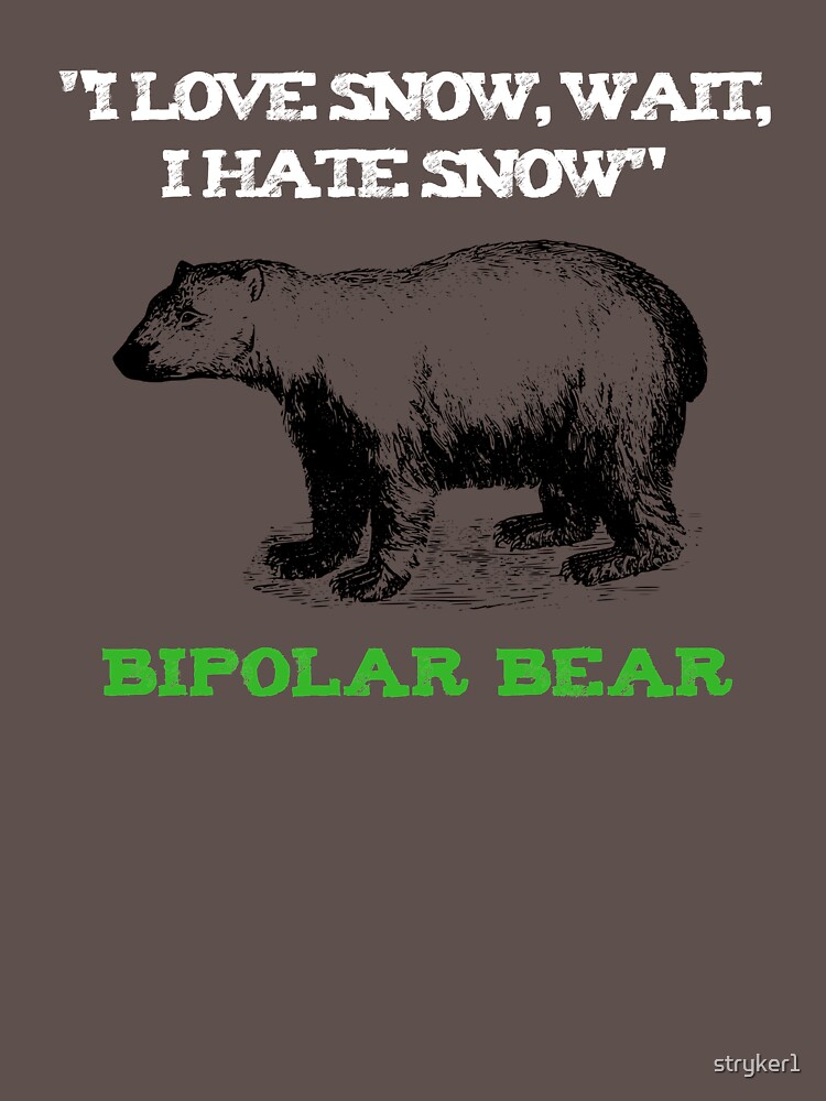 bipolar bear t shirt