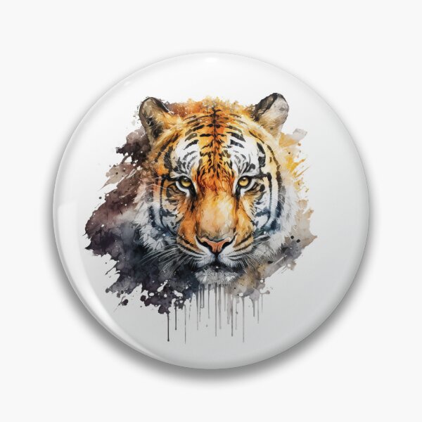 Item preview, Felix the Tiger  - Watercolor Animal Series designed and sold by Bolg3r.
