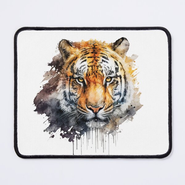 Item preview, Felix the Tiger - Watercolor Animal Series designed and sold by Bolg3r.