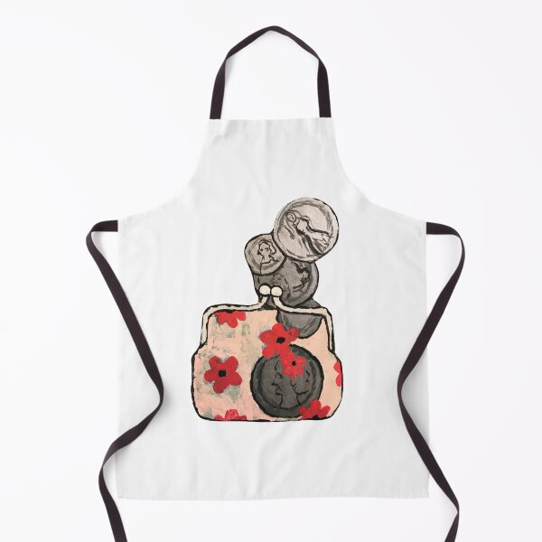 Item preview, Cash Coin Purse painted from recycled cutout cardboard designed and sold by super_shimizu.