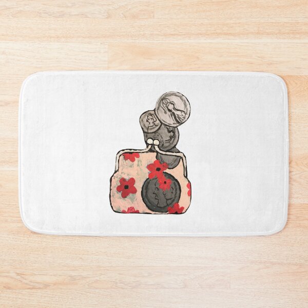 Item preview, Cash Coin Purse painted from recycled cutout cardboard designed and sold by super_shimizu.